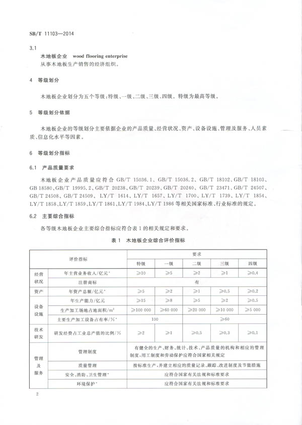 ��ľ�ذ���ҵ�ȼ����ֹ淶������ʽʵʩ